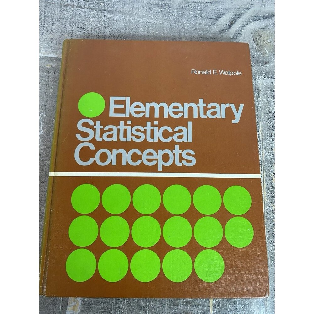 Elementary Statistical Concepts